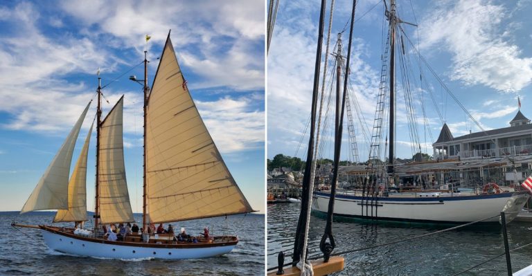 This Maine Harbor Comes Alive With Historic Schooners Every Labor Day Weekend