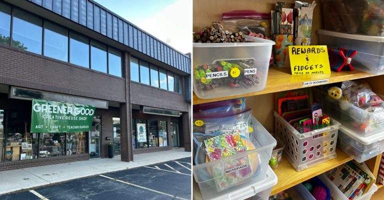 This Unassuming Illinois Shop Sells Donated Craft Supplies Where You Never Know What Treasures You’ll Find