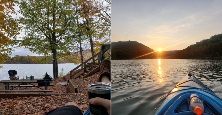 This Remote Pennsylvania Lake Has Pure Blue Water And Quiet Beaches Hidden Deep In The Mountains