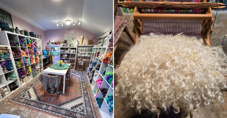 This Maine Farm Fiber Shop Lets Makers Follow The Yarn All The Way Back To The Source