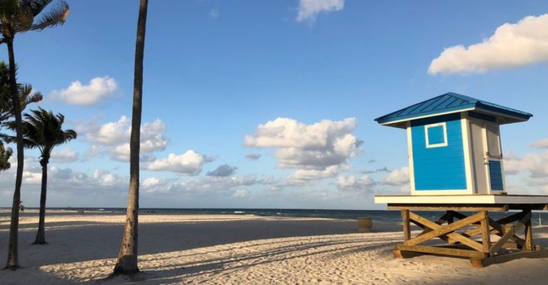 This Charming Florida Beachfront Promenade Feels Like La La Land Meets The French Riviera