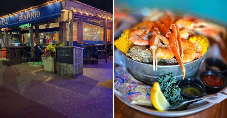 This South Carolina Cafe Piles Crab Legs, Jumbo Shrimp, And More Onto Massive Seafood Platters Made For Sharing