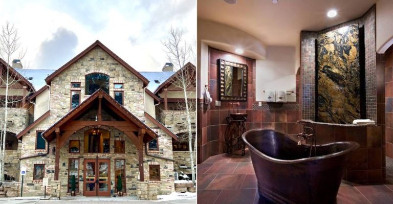 This Secret Colorado Adults-Only Suite Features A Private Indoor Waterfall And A Soaking Tub