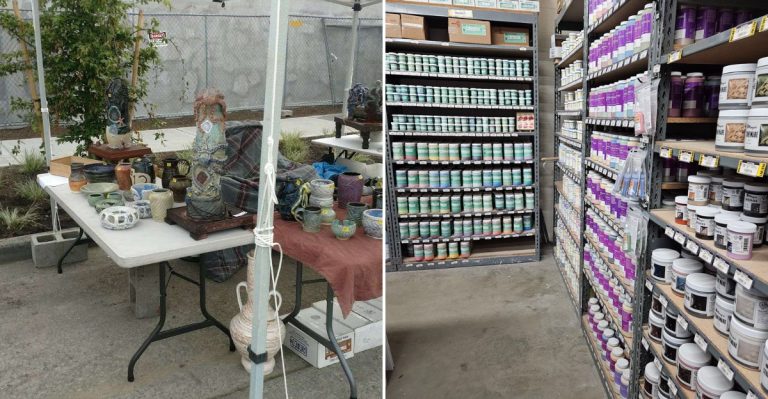 Everything Needed To Build A Pottery Studio Hides Inside This Washington Shop