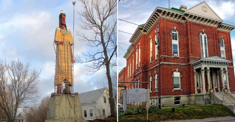 This Quirky Maine Town Has Giant Sculptures, Historic Hangouts, And Small-Town Charm
