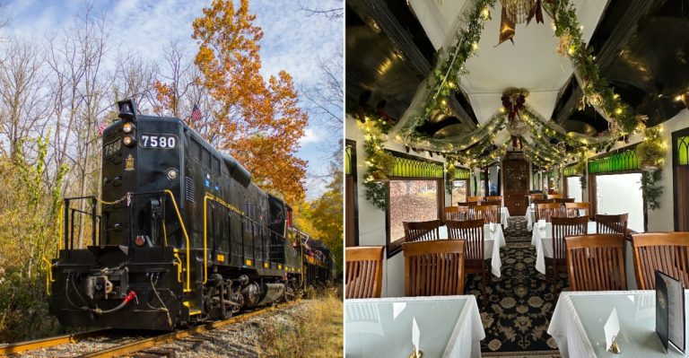 This 90-Minute Pennsylvania Countryside Train Ride Is A Peaceful Way To Enjoy Autumn Colors