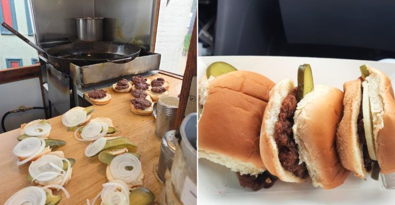 This Tiny Ohio Burger Stand Only Serves One Thing And People Wait In Long Lines For It
