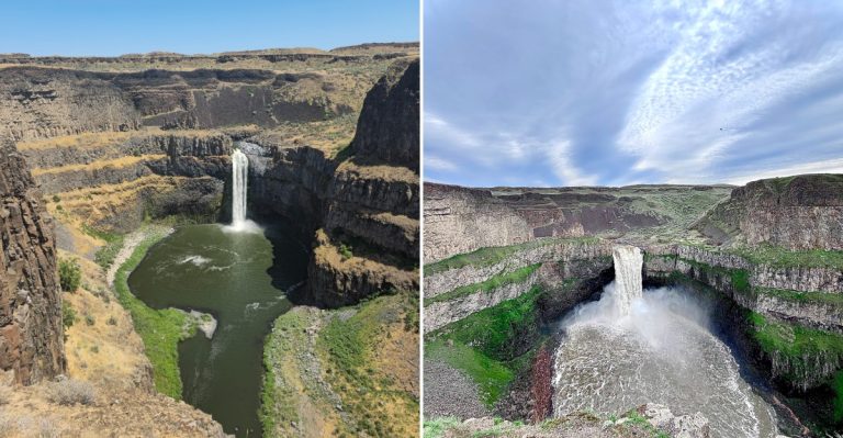 Palouse Falls Plunges Nearly 200 Feet Into A Canyon In Washington That Looks Like Another Planet