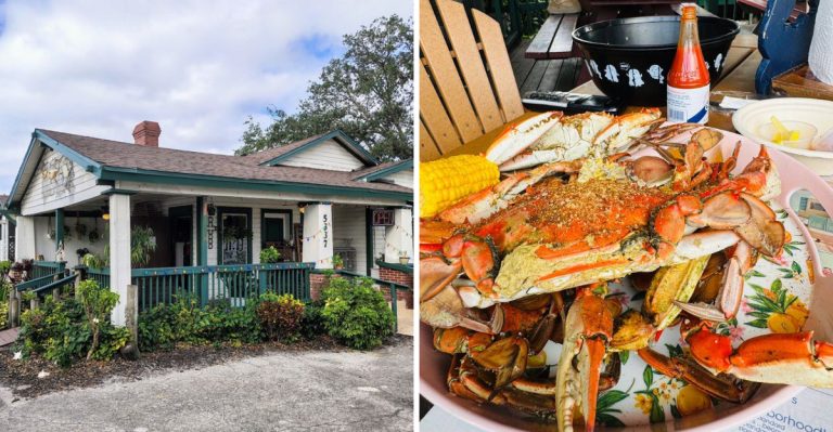 This Down-Home Florida Seafood Joint Serves A Crab Cake You’ll Never Forget
