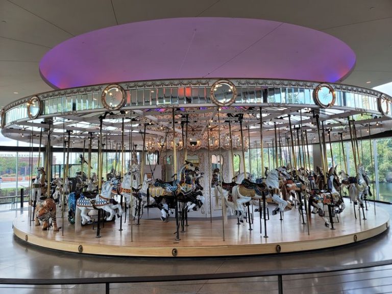 Ride A Restored 1900s Carousel For Pocket Change At This Nostalgic Washington Riverfront Park