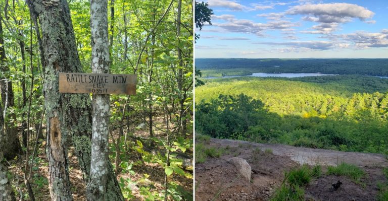 This Scenic Maine Mountain Overlook Has A Strange Rattlesnake Secret