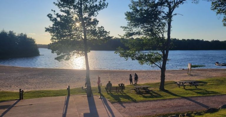 This Quiet Pennsylvania Beach Is Tucked Away Inside A Massive State Park