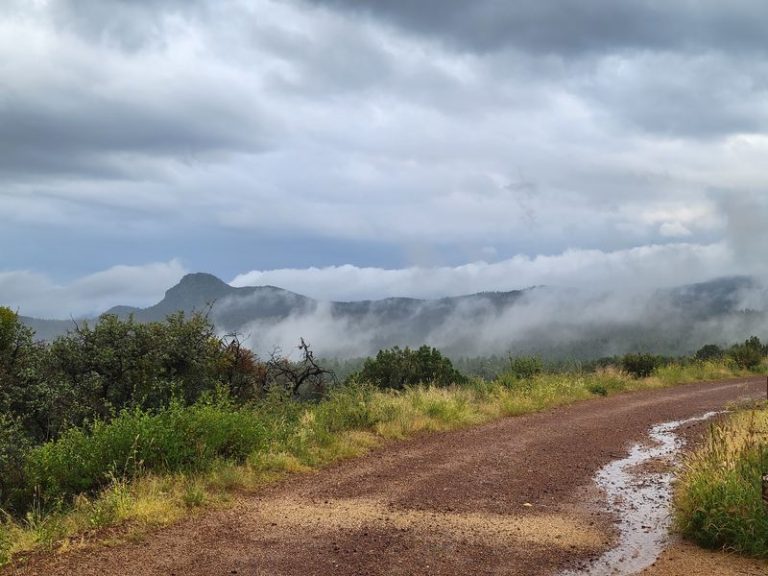 This Arizona Trail Follows An Old Railroad Bed You Can Bike Straight Toward Skull Valley