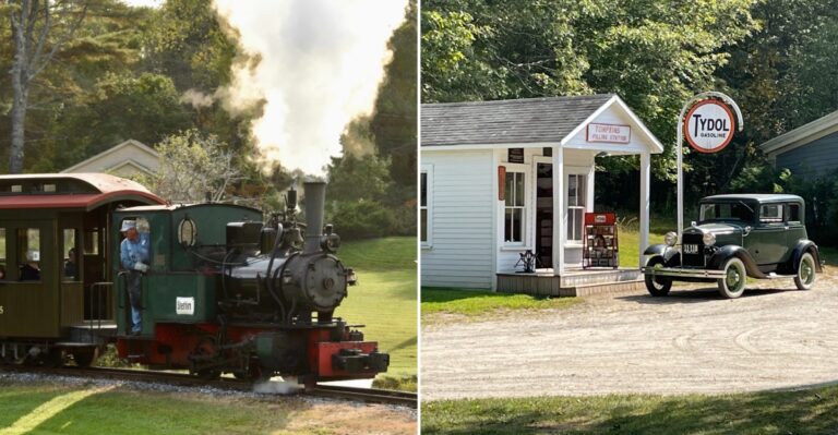 This Maine Railway Museum Is Turning Halloween Into A Train Ride And Trick-Or-Treating Adventure