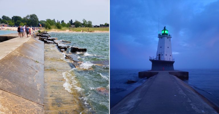 Ludington North Breakwater Light