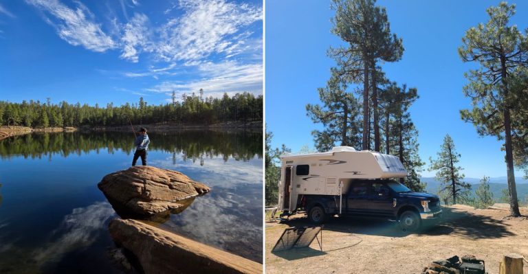 Free Camping And A 3,000-Foot Rim Await Along This Arizona Drive