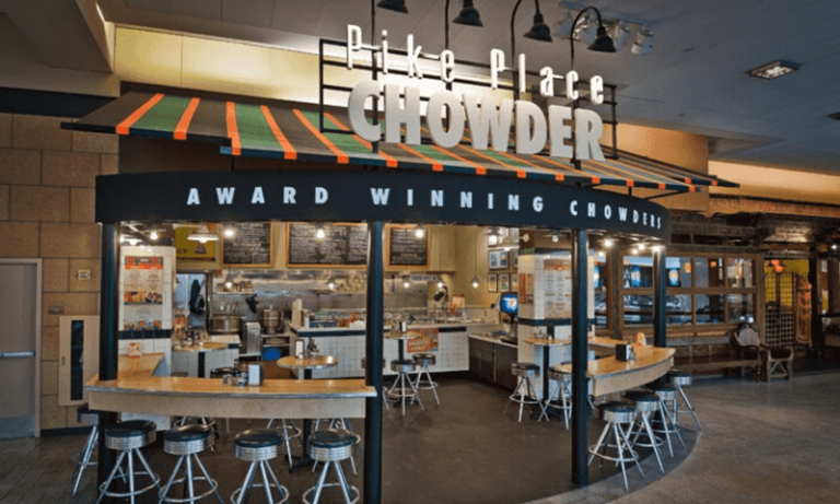 Pike Place Chowder in Washington Hands You Four From-Scratch Chowders at Once, So You Never Have to Pick One