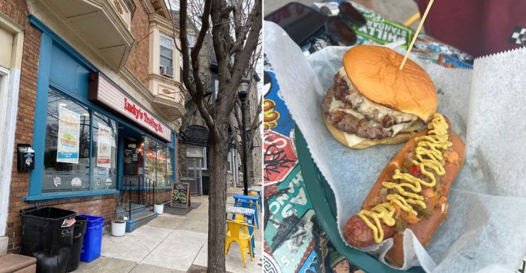 This Iconic Pennsylvania Roadside Stand Serves A Giant Burger That Is Almost Too Big To Finish