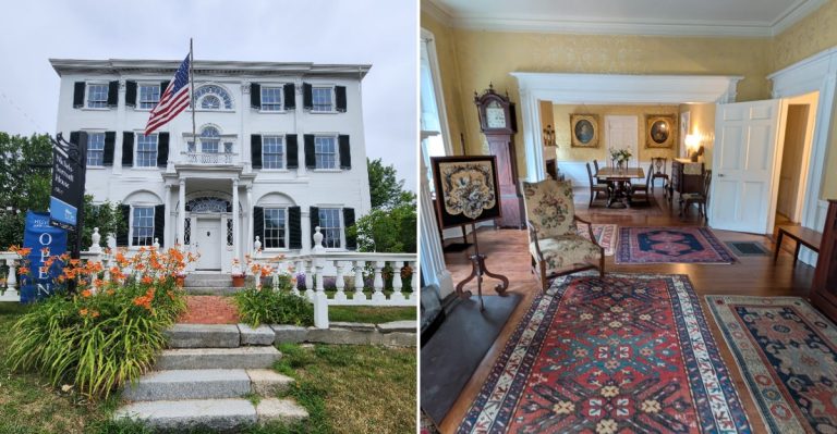 This Maine Mansion Has Just Three October Weekends Left To Explore Its 200-Year-Old Rooms
