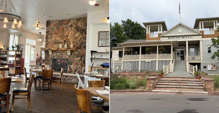 This Colorado Dining Hall Serves Old Boulder Charm With A Show-Stopping View