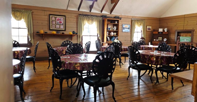 This Elegant Ohio Tea Room Is Hiding Inside A Historic 1890s Livery Stable