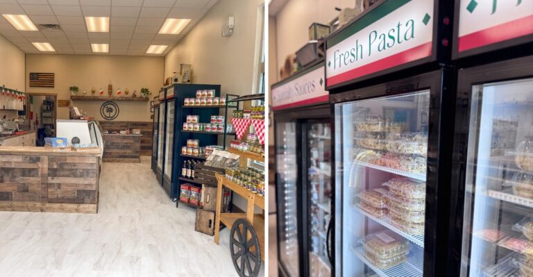 The Giant South Carolina Italian Market Making Fresh Pasta Every Morning