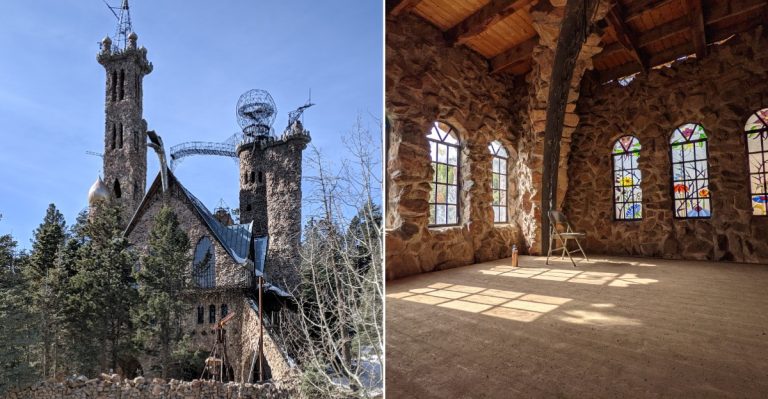 One Man Has Spent Decades Building This Towering Colorado Stone Castle