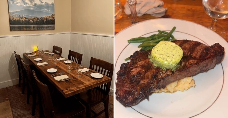 This Remote Maine Restaurant Secretly Serves Some Of The Best Steaks In The State
