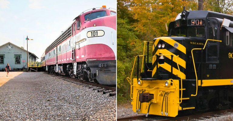 7 Ohio Scenic Rail Trips That Look Even Better Surrounded By Fall Color