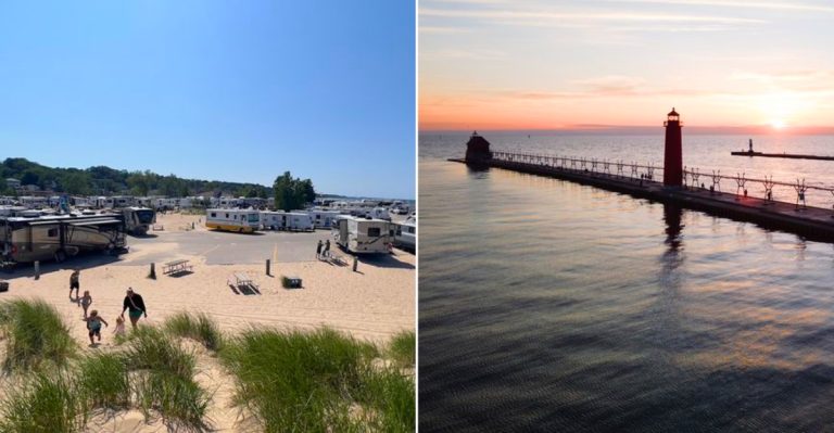 The Ultimate Michigan Beach Campground To Book Before Summer Ends