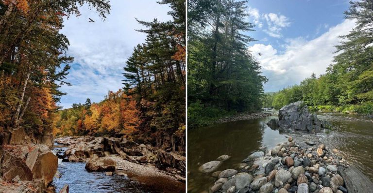This Natural Swimming Hole In Maine Is Perfect For Hot Summer Days