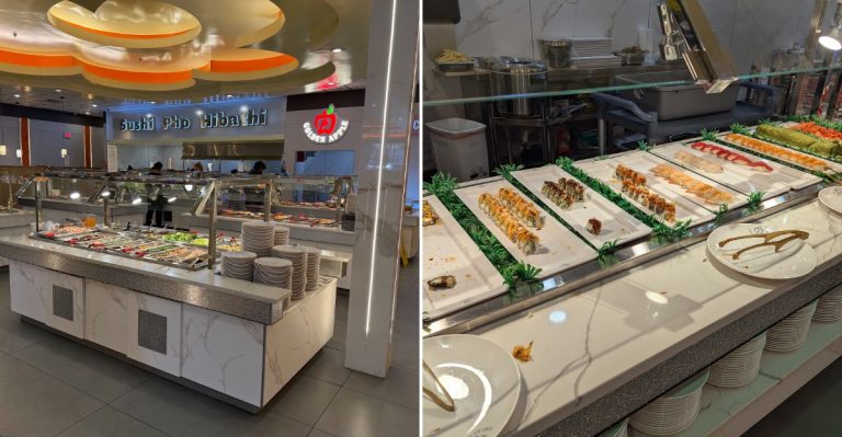 The Maine Buffet Where The Sushi Rolls Are Made Fresh And The Refills Never Stop