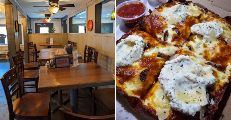 The Detroit-Style Pizza At This Maine Spot Is So Good, Other Slices Have A Lot To Live Up To