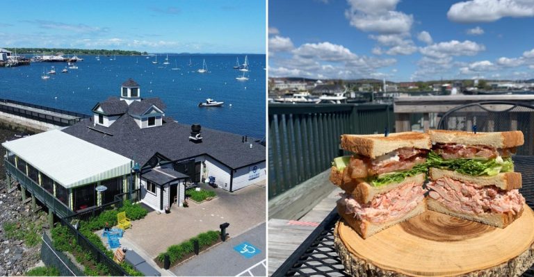 This Maine Waterfront Restaurant Serves Massive Portions Of Seriously Delicious Seafood