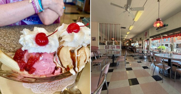 This Old-Fashioned Arizona Ice Cream Parlor Has Been Scooping Legendary Sundaes Since 1958