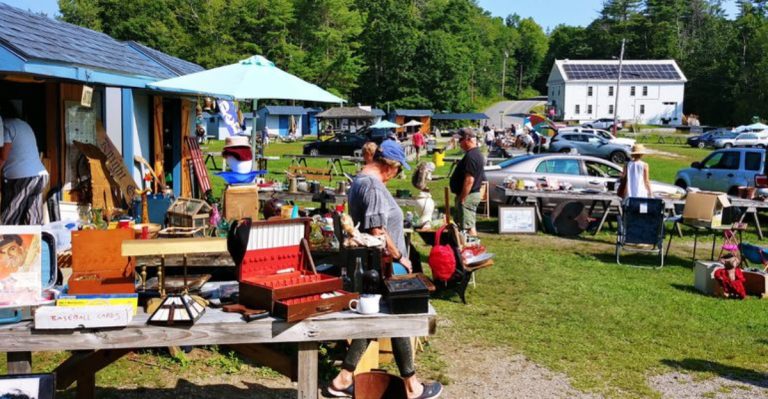 Welcome To A Sprawling Maine Antique Market You’ll Want To Wander For Hours