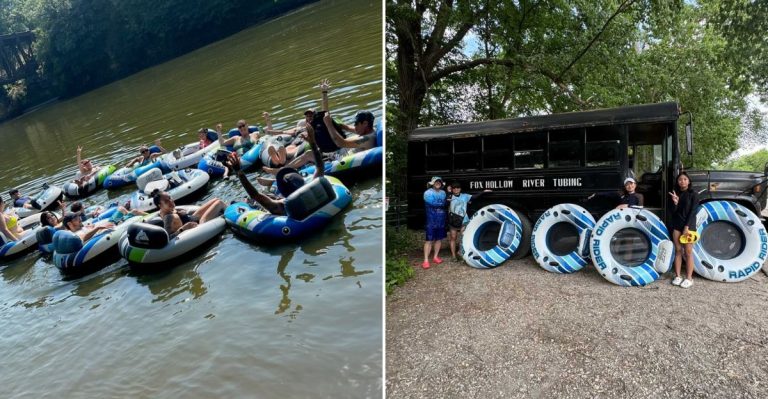 The Longest Float Trip In Illinois Is A Slow, Scenic Adventure You’ll Talk About For Years