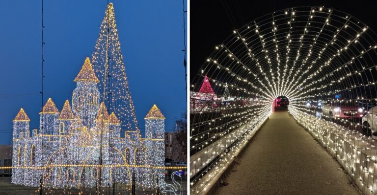 Millions Of Christmas Lights Turn This Small Arkansas Town Into A Holiday Wonderland