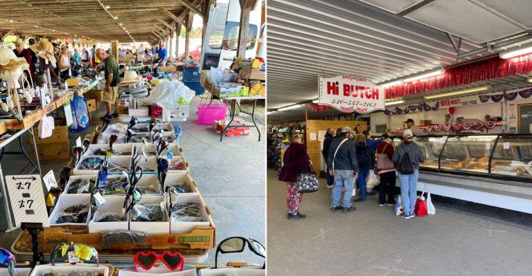 The Sprawling Ohio Flea Market Where You Can Eat, Shop, And Wander For Hours In 2026