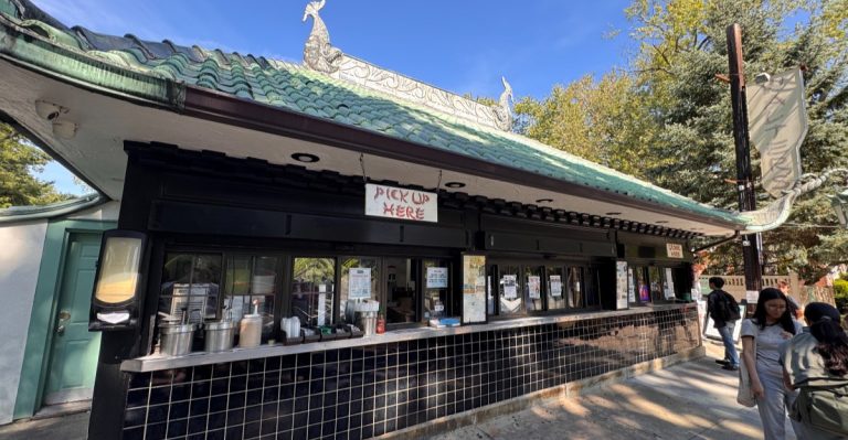 This Quirky New York Hot Dog Stand Has Served Locals Since 1919 From A Tiny Pagoda