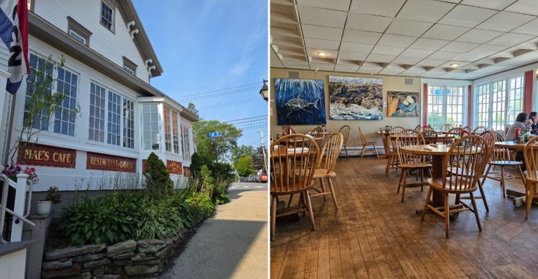 This Small Maine Cafe Hidden In A Historic Building Serves Amazing Breakfast
