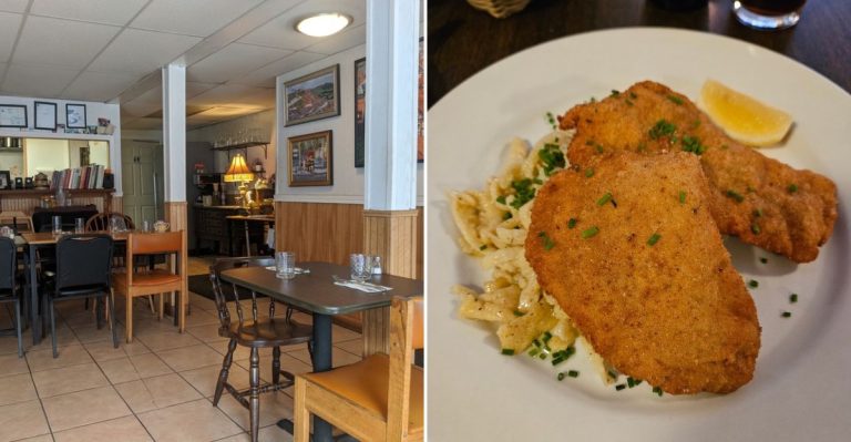 This Cozy Maine German Restaurant Dishes Up Crispy Schnitzel And Buttery Spätzle
