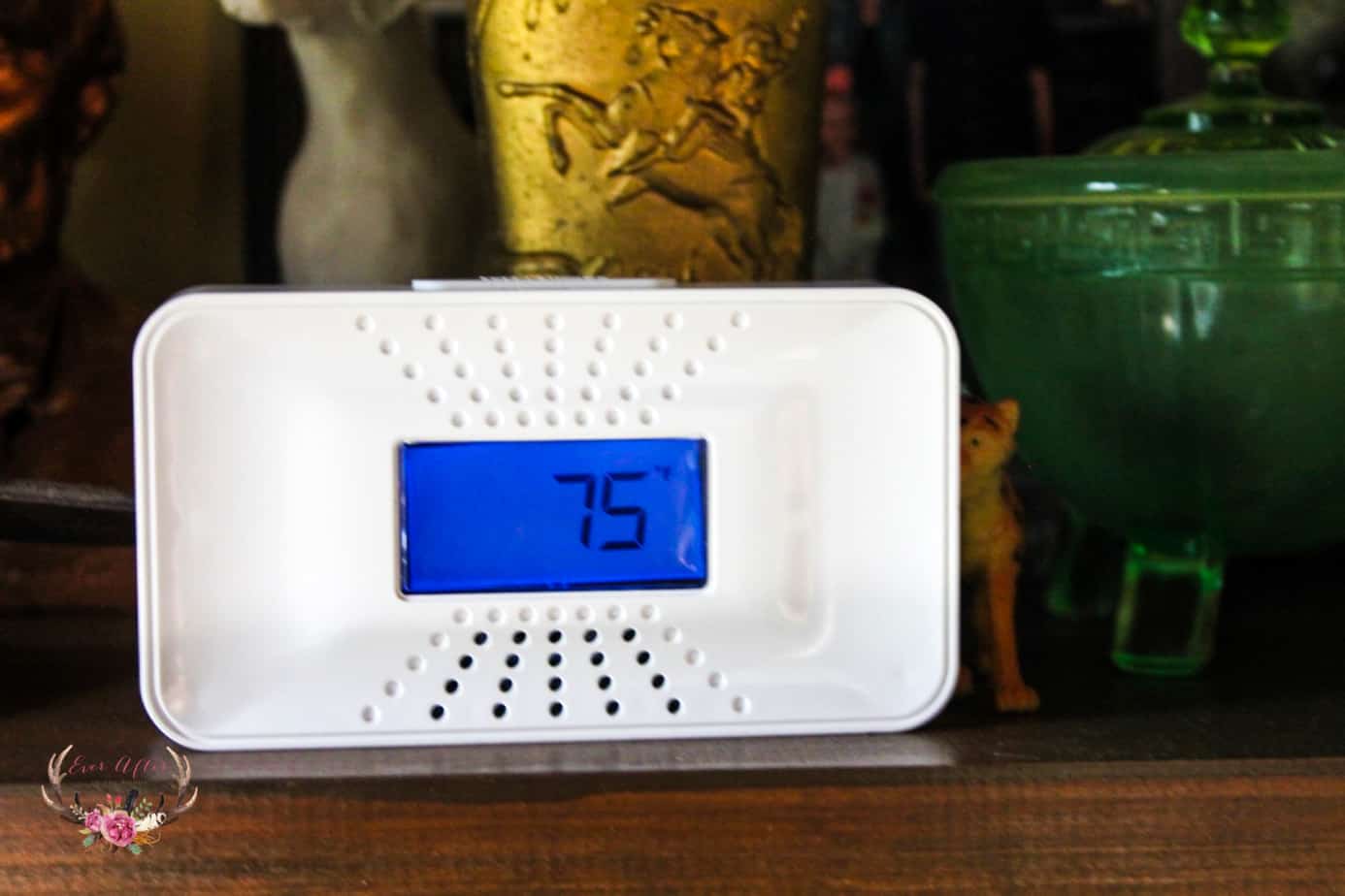 First Alert Tabletop Carbon Monoxide Alarm. 