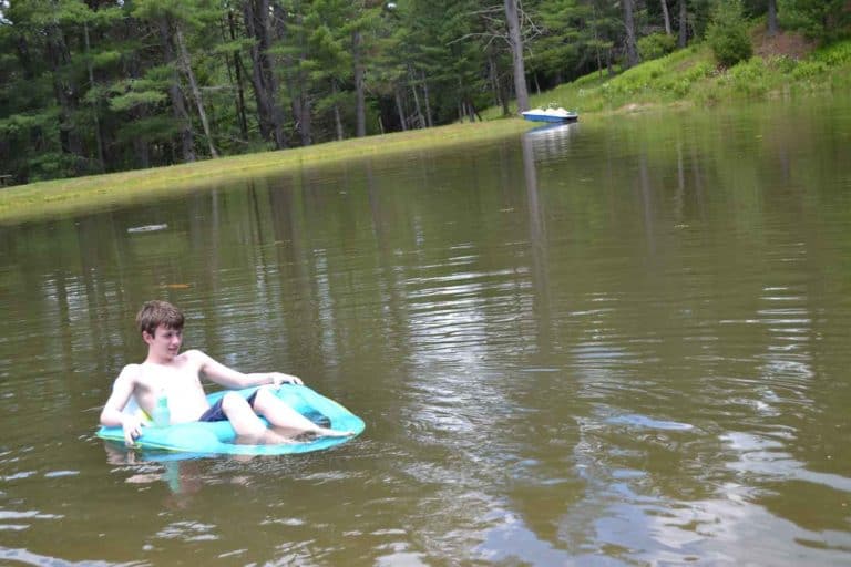 Summer in Comfort with SwimWays Spring Float Recliner
