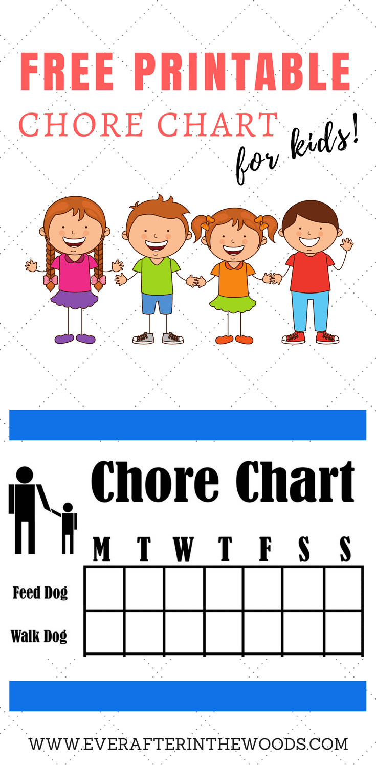 easy chore chart for kids