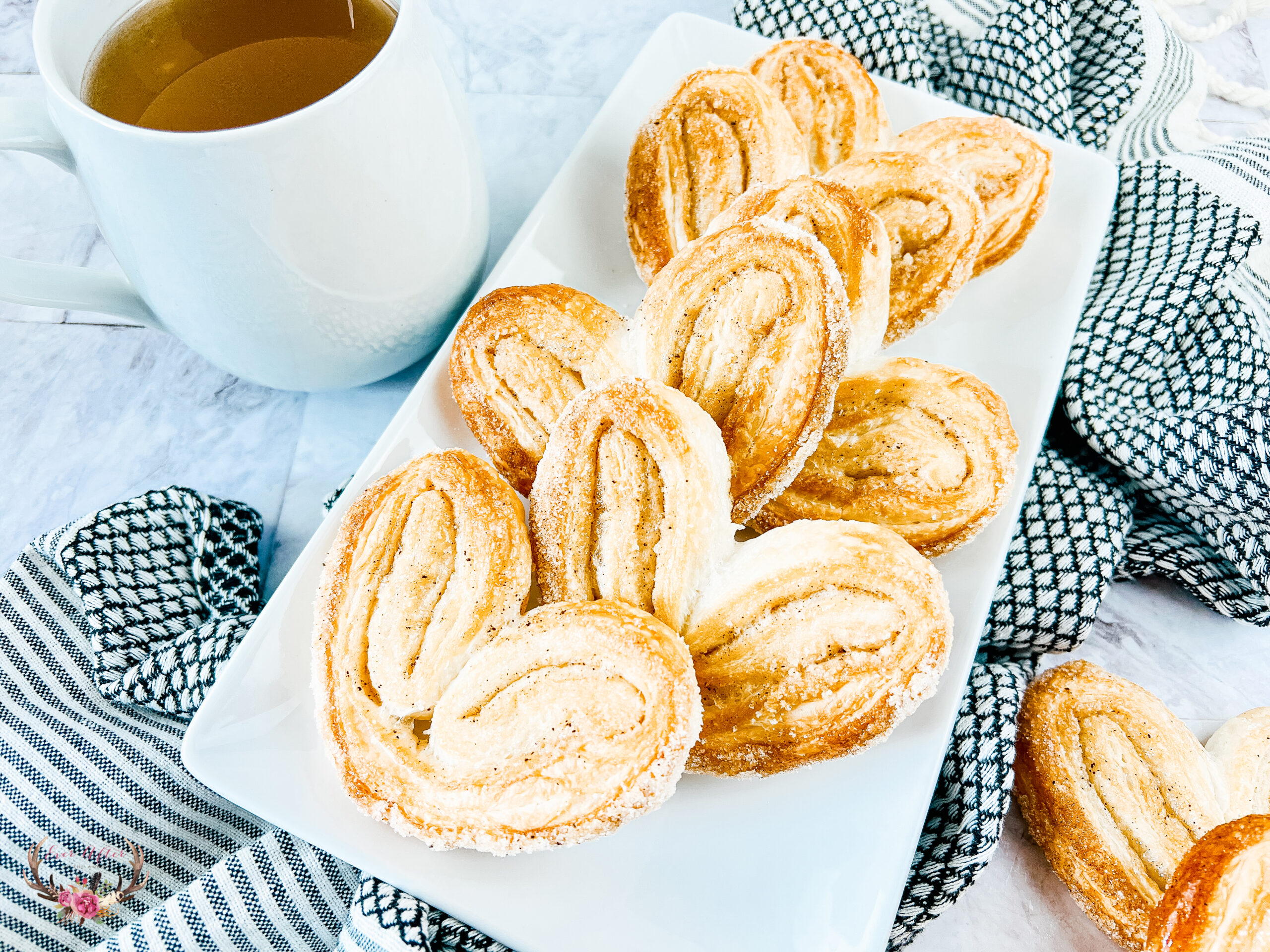 Easy French Palmier Recipe - Elephant Ears