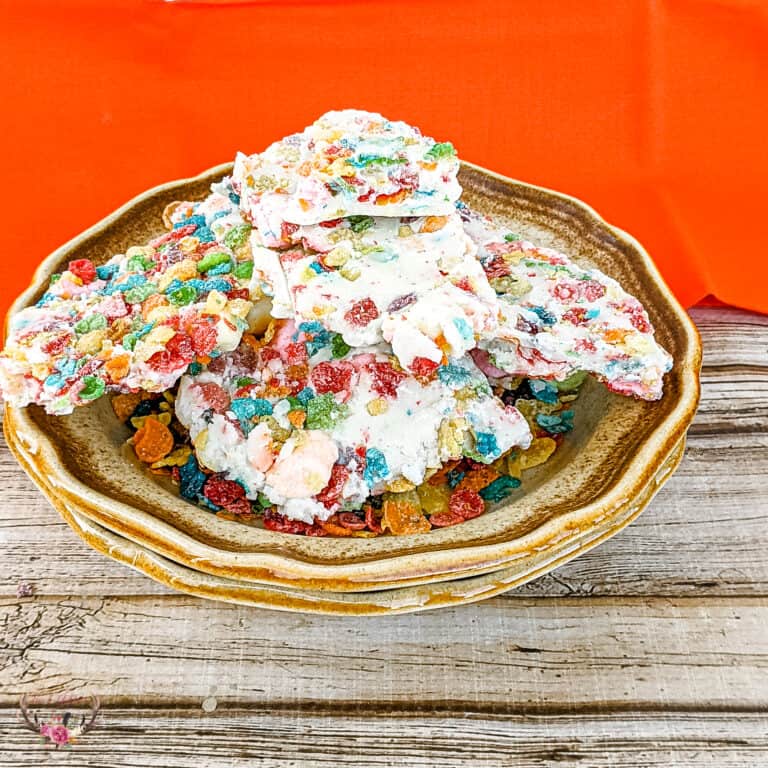 Rainbow Chocolate Bark