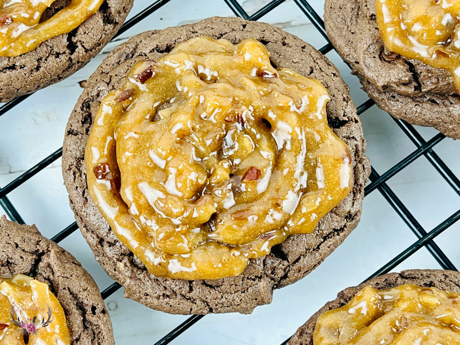 German Chocolate Cake Mix Cookies Ever After in the Woods