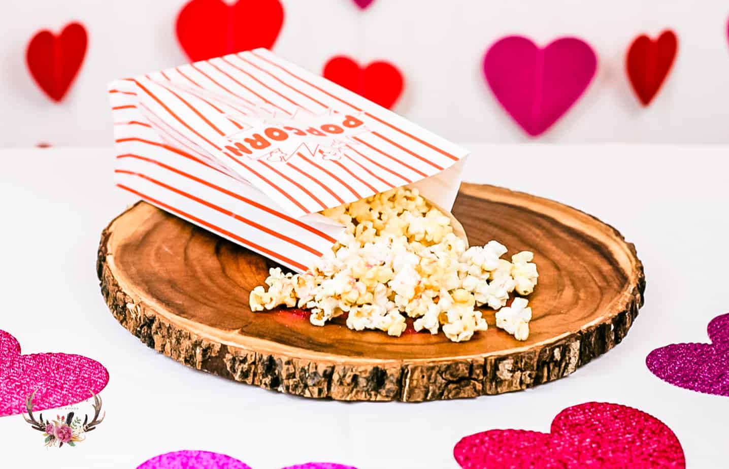 Valentine's Day Edible Glitter Popcorn - Ever After in the ...