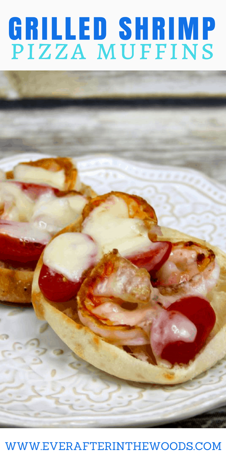 easy grilled shrimp pizza tomato muffins